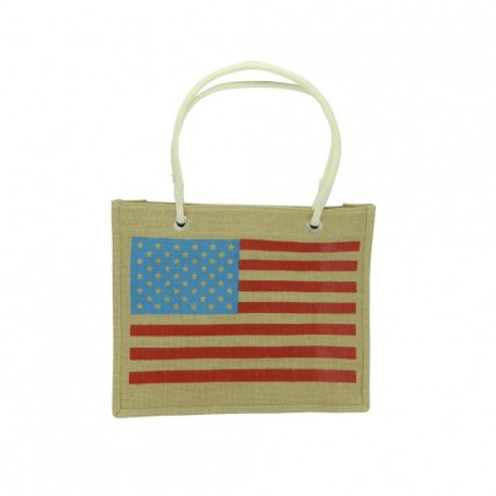 Bolsa publicitaria en Yute E-USA I Promocionales Ecológicos Bolsa publicitaria en Yute E-USA I Promocionales Ecológicos